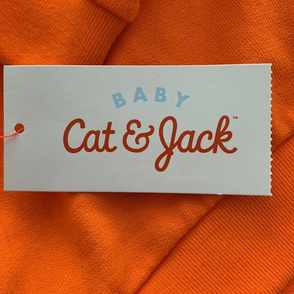 Cat & Jack Baby Girls 0-3 Months 2-Piece Little Pumpkin Outfit